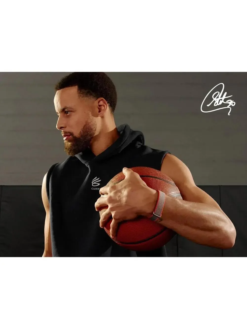 Google Fitbit Air Special Edition Stephen Curry Screenless Fitness Tracker - Rye
